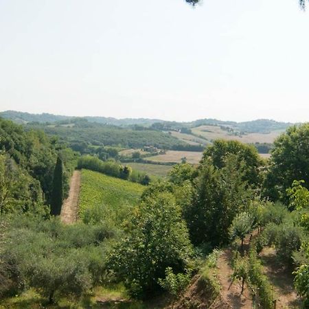 Stunning Country House Overlooking Tuscany Hills Lorenzana 外观 照片