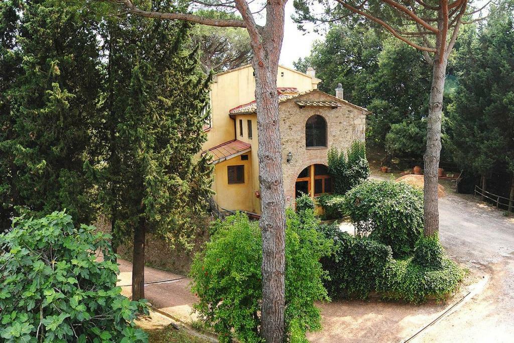 Stunning Country House Overlooking Tuscany Hills Lorenzana 外观 照片